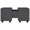 vidaXL Coffee Table Grey 60x60x38 cm Engineered Wood