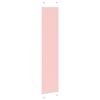 vidaXL Pleated Blind Pink 40x200 cm Fabric Width 39.4 cm Polyester