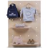 CHILDHOME Pegboard Wall Shelf 92x65x15cm Natural