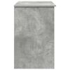 vidaXL Desk with Drawer Concrete Grey 90 x 49 x 75 cm Engineered Wood