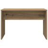 vidaXL Dressing Table Set with LED Artisan Oak Engineered Wood