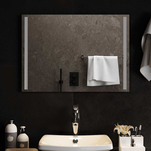 vidaXL LED Bathroom Mirror 70x50 cm