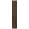 vidaXL Bookcase Brown Oak 60x20x120 cm Engineered Wood