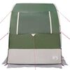 vidaXL Tent with Roof Other Green and Black 194 x 180 x 210 cm