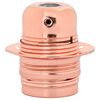 vidaXL Lamp Holders 2 pcs Rose Gold E27