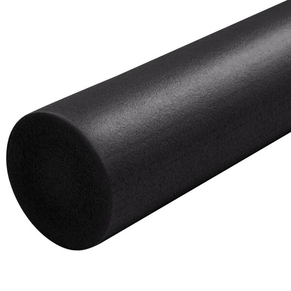 vidaXL Yoga Foam Roller 15x90 cm EPE Black