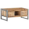 vidaXL Coffee Table 95x50x40 cm Rough Mango Wood