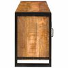 vidaXL TV Cabinet Brown 120 x 30 x 50 cm Solid rough mango wood