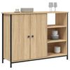 vidaXL Sideboard Sonoma Oak 100x33x75 cm Engineered Wood