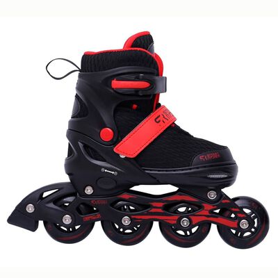 Street Rider Adjustable Inline Skates Pro Black Size 33-37