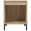 vidaXL Bedside Cabinet Sonoma Oak 40x35x50 cm