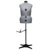 vidaXL Adjustable Dress Form Female Grey L Size 44-50