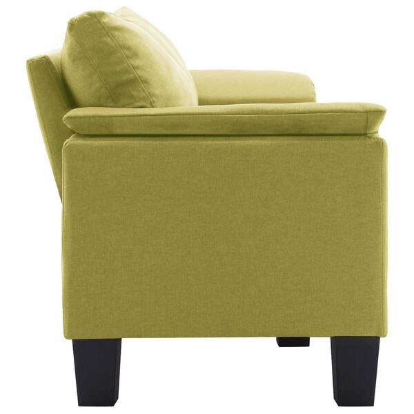 vidaXL Sofa Green Fabric