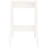 vidaXL Stools 2 pcs White 40x40x60 cm Solid Wood Pine
