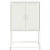 vidaXL Highboard White 68.5x38.5x107 cm Steel