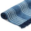 vidaXL Kilim Rug Cotton 160x230 cm with Pattern Blue