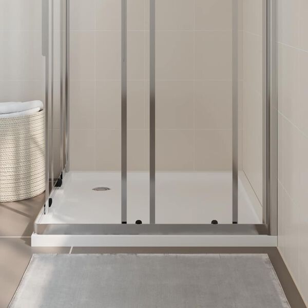vidaXL Square ABS Shower Base Tray 90x90 cm