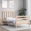 vidaXL Bed Frame without Mattress 90x200 cm Solid Wood Pine