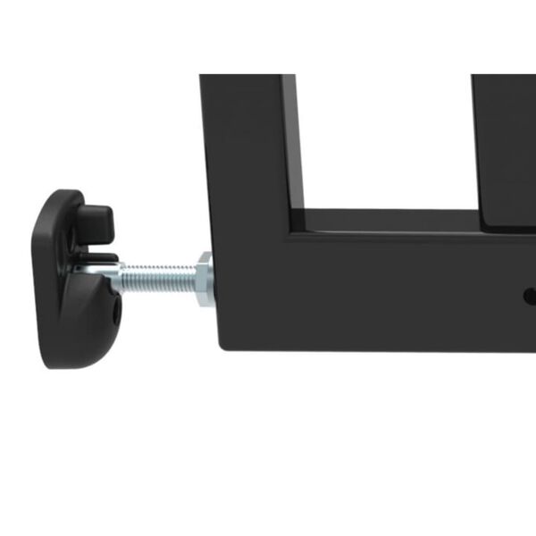 Mac Lean Baby Safety Fence 64-100 cm Wood Black