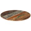 vidaXL Round Table Top 60 cm 15-16 mm Solid Reclaimed Wood