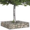 vidaXL Gabion Raised Bed Silver 100 x 100 x 20 cm Galvanised Steel