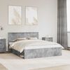 vidaXL Bed Frame with Headboard Concerte 160 x 200 cm Solid Pine Wood