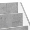vidaXL Kids Bookshelf with Storage Concrete Grey 72.5 x 29.5 x 69 cm