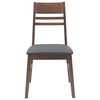 vidaXL Dining Chairs 2 pcs Light Brown 43 x 54 x 89 cm