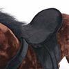 vidaXL Standing Plush Toy Horse Dark Brown XXL