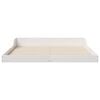 vidaXL Bed Frame White 150 x 200 cm Solid Pine Wood