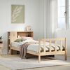 vidaXL Bookcase Bed without Mattress 100x200 cm Solid Wood Pine