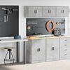vidaXL Garage Cabinets 2 pcs Concrete Grey Engineered Wood
