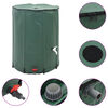 vidaXL Water Tank | Green | PVC | 250L capacity | Collapsible | Circular