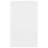vidaXL Sideboard White 120x41x75 cm Engineered Wood