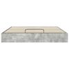 vidaXL Ottoman Bed Frame Concrete Grey 160 x 200 cm Engineered Wood