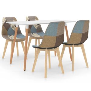 vidaXL TV Unit Set with Drawer Brown 120 x 30 x 39 cm Wood