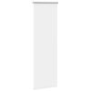 vidaXL Roller Blind Blackout White 40x130 cm Fabric Width 35.7 cm Polyester