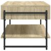 vidaXL Coffee Table Sonoma Oak 90x50x45 cm Engineered Wood