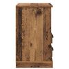 vidaXL Bedside Cabinet Old wood 43 x 36 x 60 cm Engineered wood