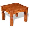 vidaXL Coffee Table Solid Wood 60x60x45 cm