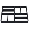 vidaXL Pavement Moulds 2 pcs 40x40x4 cm Plastic