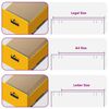 vidaXL File Cabinet Mustard Yellow 44 x 50 x 74.5 cm Cold-Rolled Steel