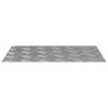 vidaXL Stair Tread Rectangular 4 pcs Silver 60 x 40 cm Aluminium