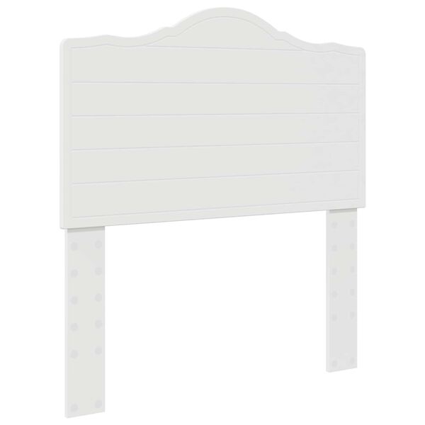 vidaXL Headboard with Headboard White 75 cm Engineered wood