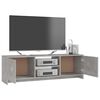 vidaXL TV Cabinet Concrete Grey 120x30x37.5 cm Engineered Wood