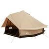 vidaXL Family Tent Cream 10-Person Polycotton