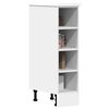 vidaXL Bottom Cabinet Riga White 20x44.5x81.5 cm Engineered Wood