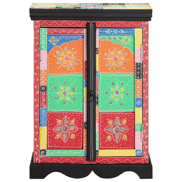 vidaXL Console Table Multicolour 50 x 30 x 75 cm Solid Mango wood