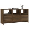 vidaXL TV Cabinet Brown Oak 102x37.5x52.5 cm Engineered Wood