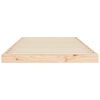 vidaXL Bed Frame without Mattress 100x200 cm Solid Wood Pine